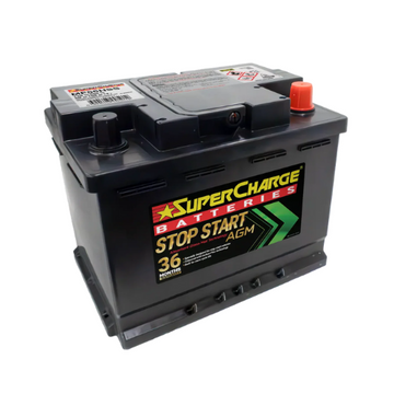 SuperCharge MF55HSS / DIN53LH-AGM Battery