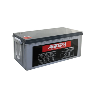 SuperCharge AmpTech Deep Cycle VRLA-AGM 12V Battery - AT122000D