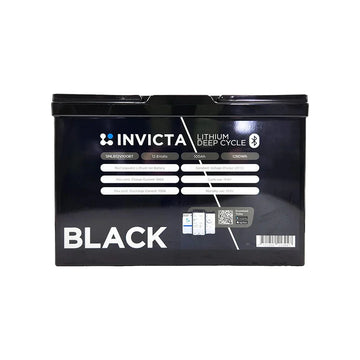 Invicta Black 12V100AH Bluetooth - SNLB12V100BT