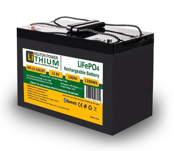 Neuton Power Lithium Battery 100AH with Bluetooth - NPL12-100BT