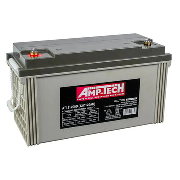 SuperCharge AmpTech Deep Cycle VRLA-AGM 12V Battery - AT121200D