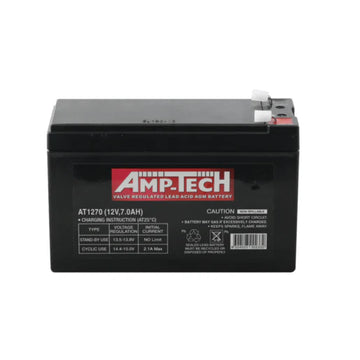 SuperCharge AmpTech General Purpose 12V 7AH(C20) VRLA-AGM Battery - AT1270