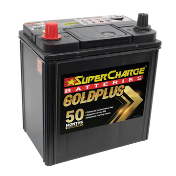 SuperCharge Gold Plus 12V 390 CCA 40Ah Car Battery - MF40B20