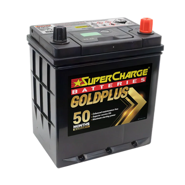 SuperCharge Gold Plus 12V 400CCA 45Ah Car Battery - MF40B20FL