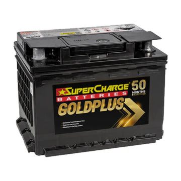 SuperCharge Gold Plus 12V 640CCA 62Ah Car Battery - MF55R