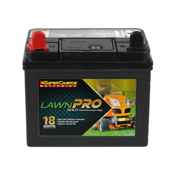 SuperCharge Gold Plus 350CCA Lawn Care Battery - MFU1
