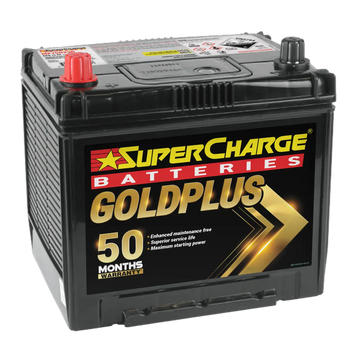 SuperCharge Gold Plus 630CCA Car Battery - MF75D23R