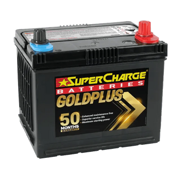SuperCharge Gold Plus 660CCA Car Battery - MF51