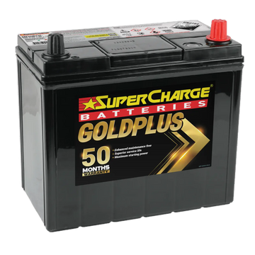 SuperCharge Gold Plus Small Post 490CCA Car Battery - MF55B24L