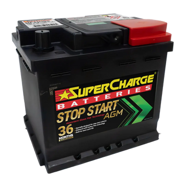 SuperCharge MF44HSS / DIN44LH-AGM Battery