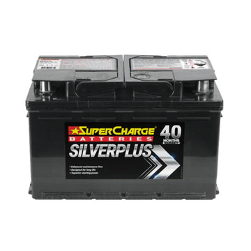 SuperCharge Silver Plus 12V 670CCA Car Battery - SMF65L