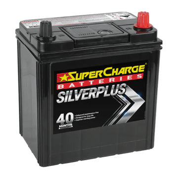 SuperCharge Silver Plus 350CCA Car Battery - SMFNS40ZLX