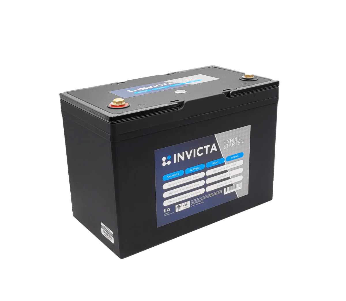 Invicta Hybrid Lithium 12V 200Ah MAX 1500CCA - SNLHN200MAX