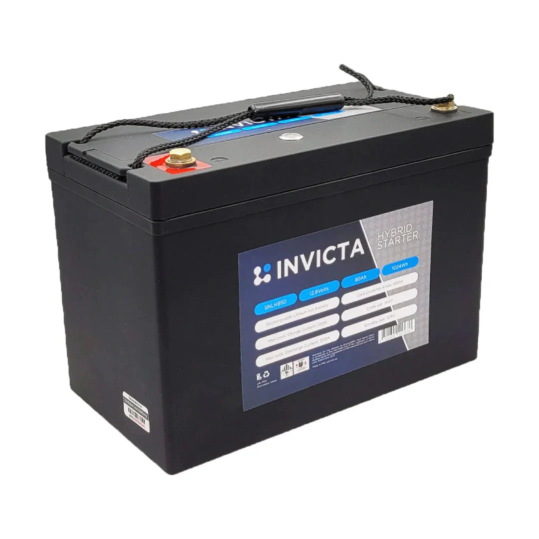 Invicta Hybrid Lithium 95D 12V 80Ah 1200CCA - SNLH95D