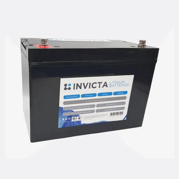 Invicta Lithium 12V100AH 4S Battery - SNL12V100S