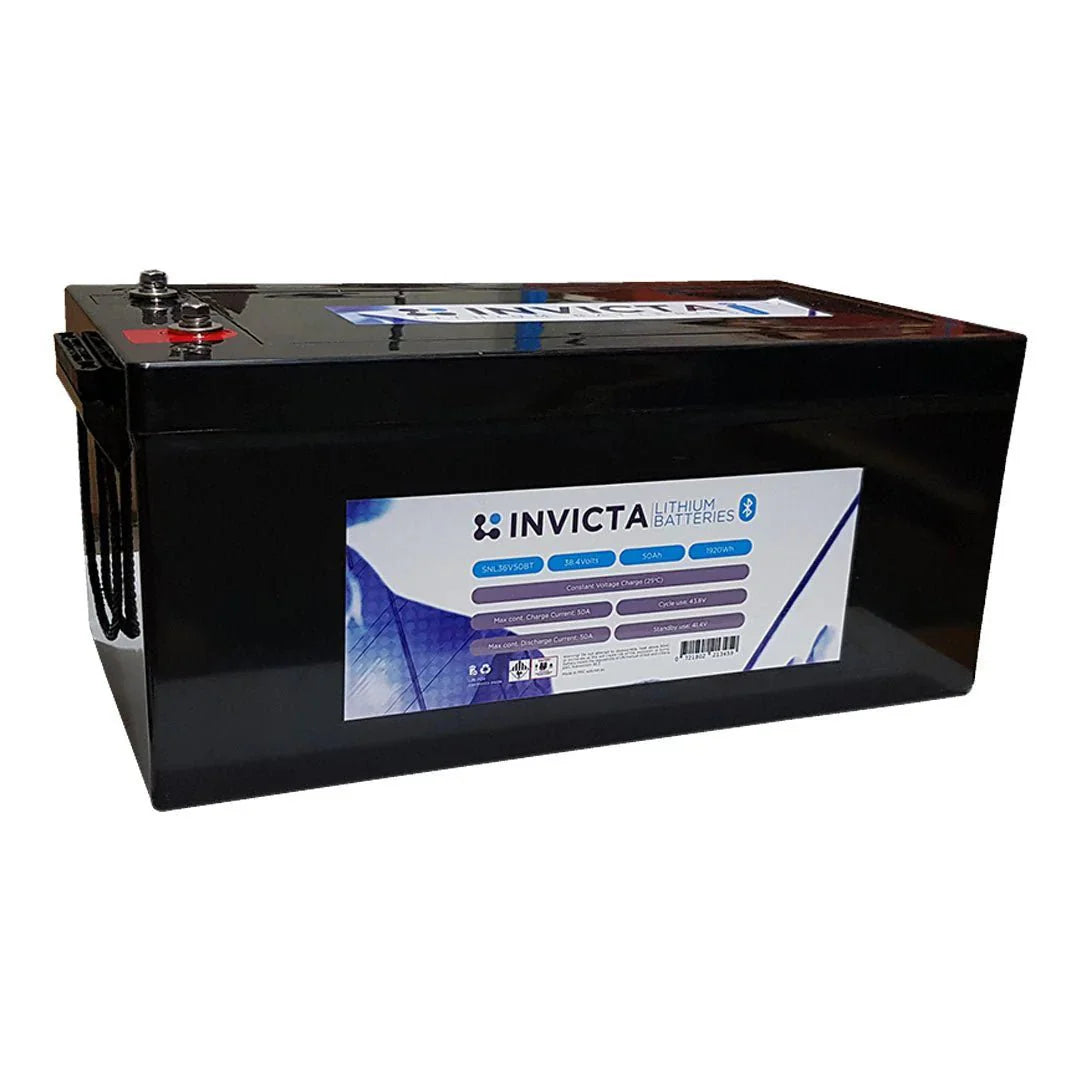 Invicta Lithium 36V50AH Bluetooth Battery - SNL36V50BT