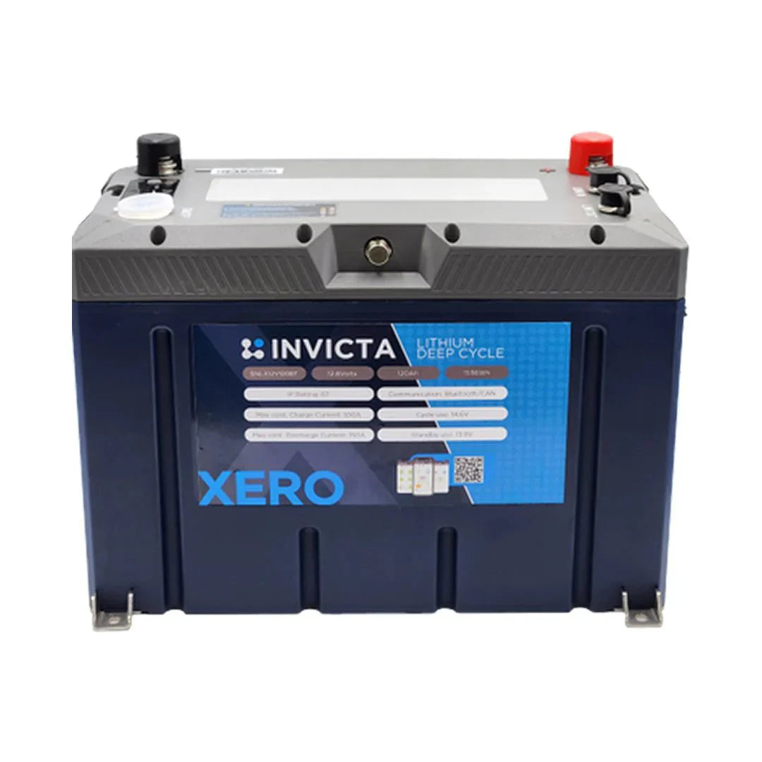 Invicta Xero Lithium 12V120AH Bluetooth - SNLX12V120BT