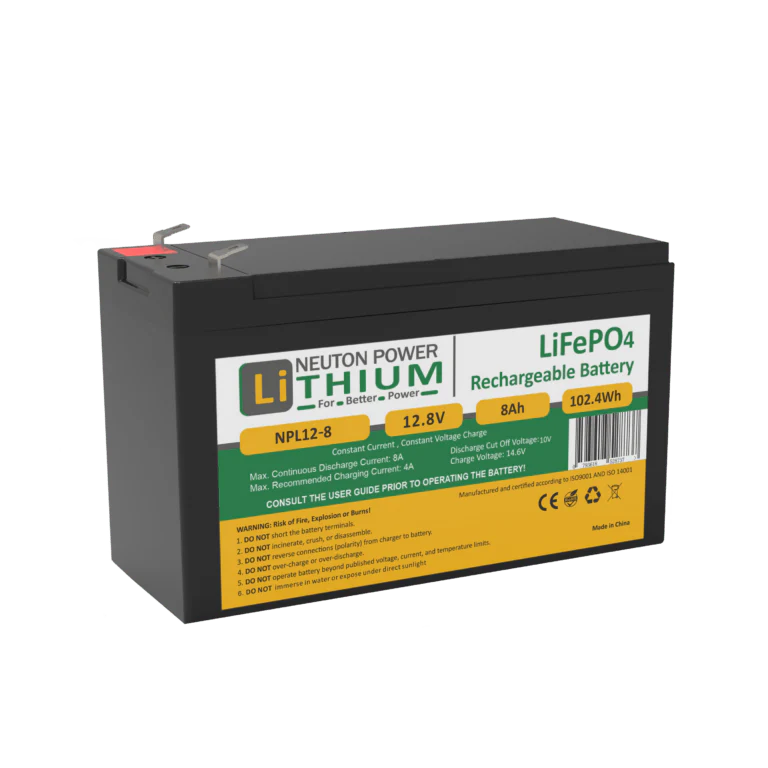 Neuton Power Lithium Battery - NPL12-8