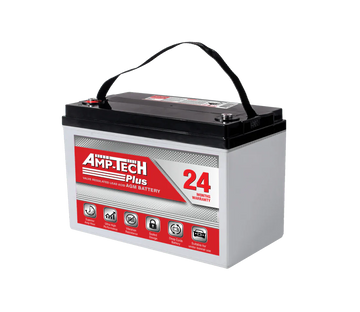 SuperCharge Amp-Tech Plus AGM 12V 580CCA 105Ah Battery - AT12900DSP