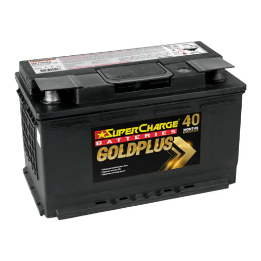 SuperCharge Gold Plus 12V 915CCA 110Ah Car Battery - MF77HRX