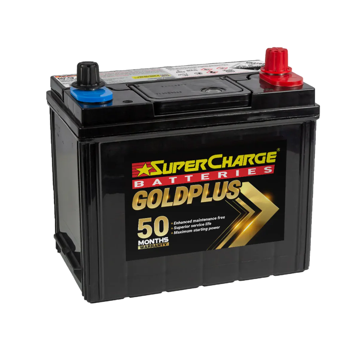 SuperCharge Gold Plus 410CCA Car Battery - MF43