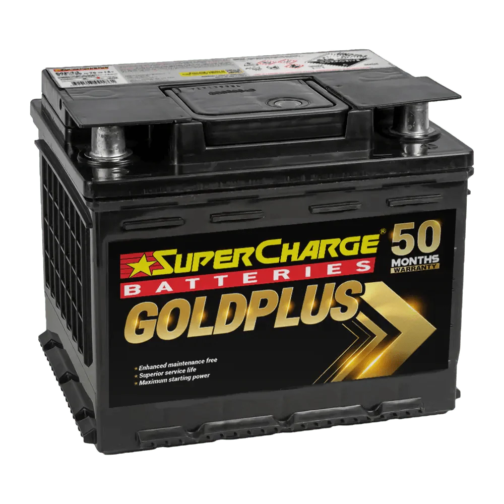 SuperCharge Gold Plus 510CCA Car Battery - MF44