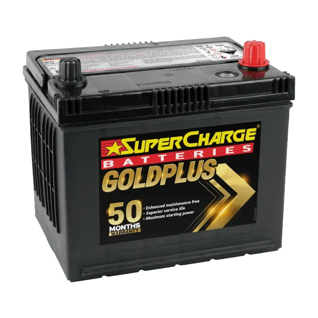 SuperCharge Gold Plus 650CCA Car Battery - MF53