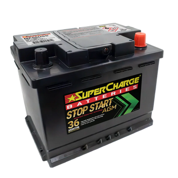 SuperCharge MF55HSS / DIN53LH-AGM Battery