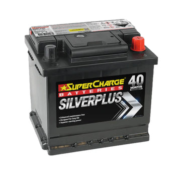 SuperCharge Silver Plus 12V 44Ah Car Battery - SMF44H