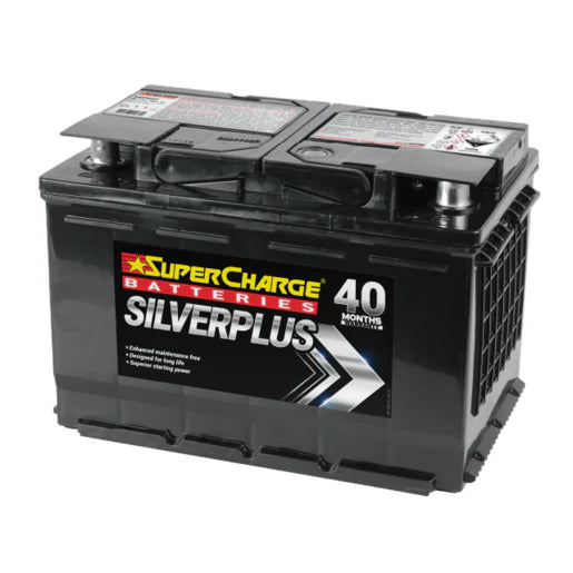 SuperCharge Silver Plus 12V 780CCA 85Ah Car Battery - SMF66H