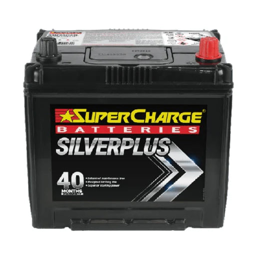SuperCharge Silver Plus 530CCA Car Battery - SMF55D23L