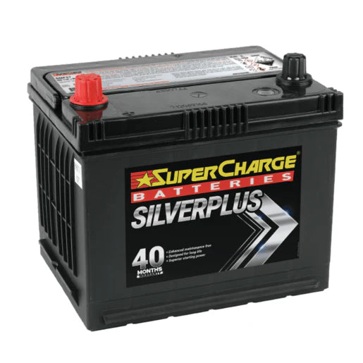 SuperCharge Silver Plus 550CCA Car Battery - SMF57