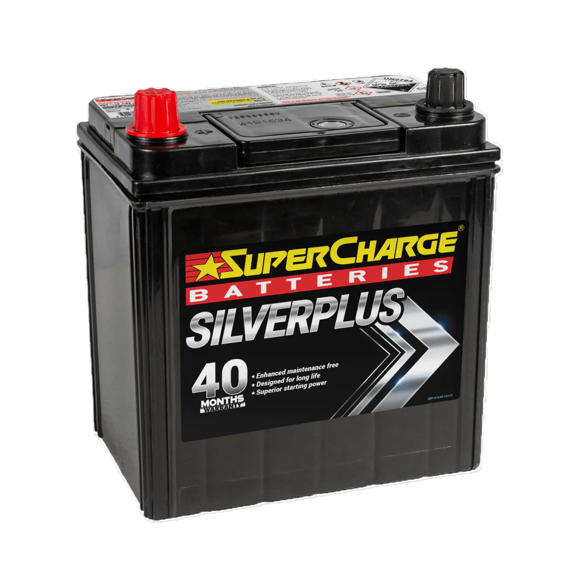 SuperCharge Silver Plus Car Battery - SMFNS40ZAX